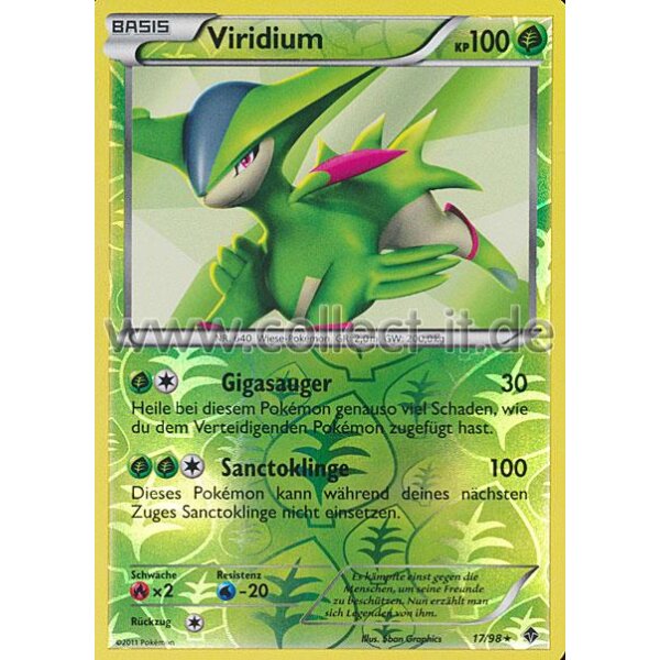 17/98 - Viridium - Reverse Holo