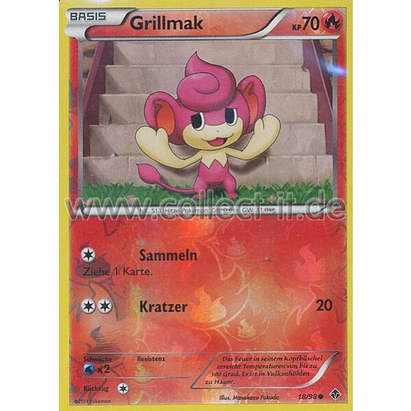 18/98 - Grillmak - Reverse Holo