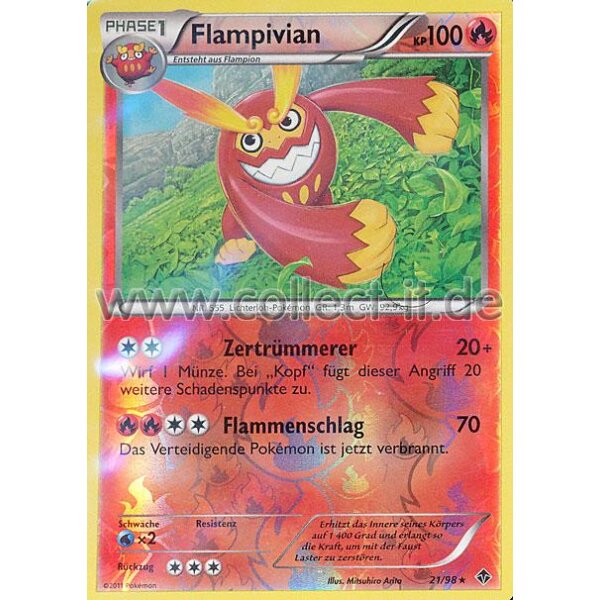 21/98 - Flampivian - Reverse Holo