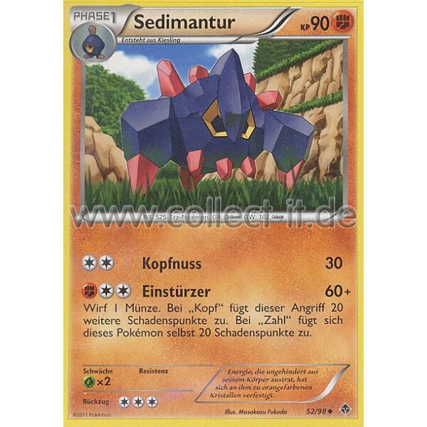 52/98 - Sedimantur