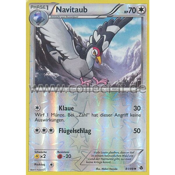 81/98 - Navitaub - Reverse Holo