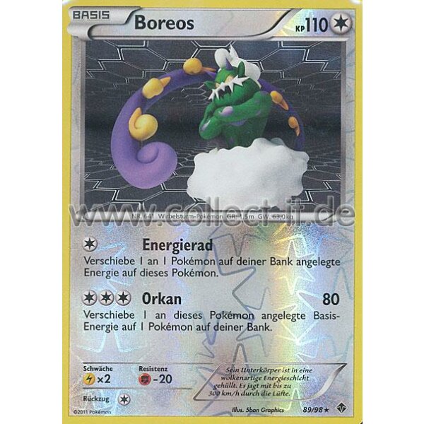 89/98 - Boreos - Reverse Holo