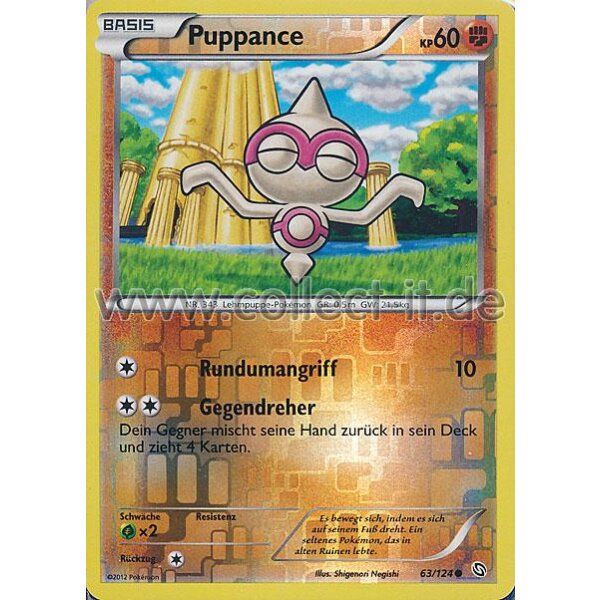 63/124 - Puppance - Reverse Holo