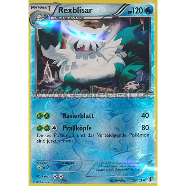 26/101 - Rexblisar - Reverse Holo