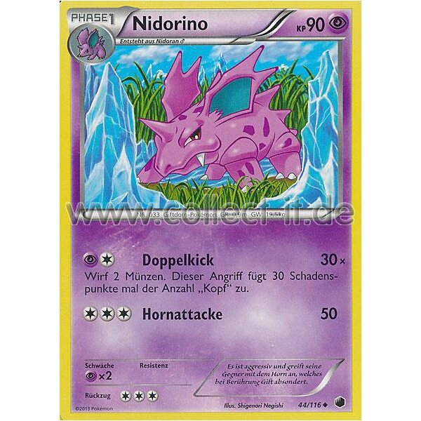 44/116 - Nidorino