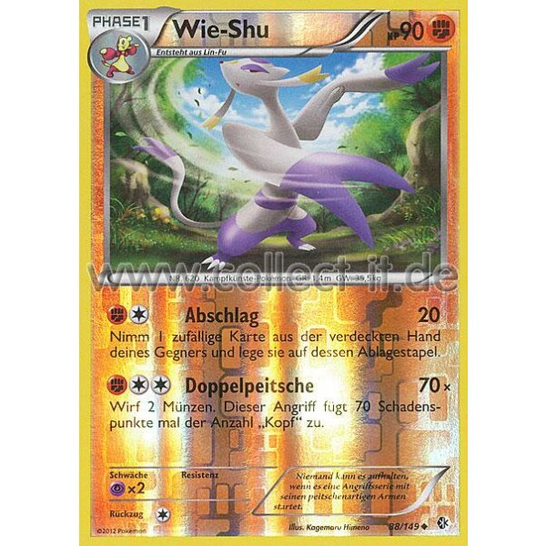 88/149 - Wie-Shu - Reverse Holo