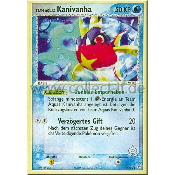 25/95 - Kanivanha - Reverse Holo