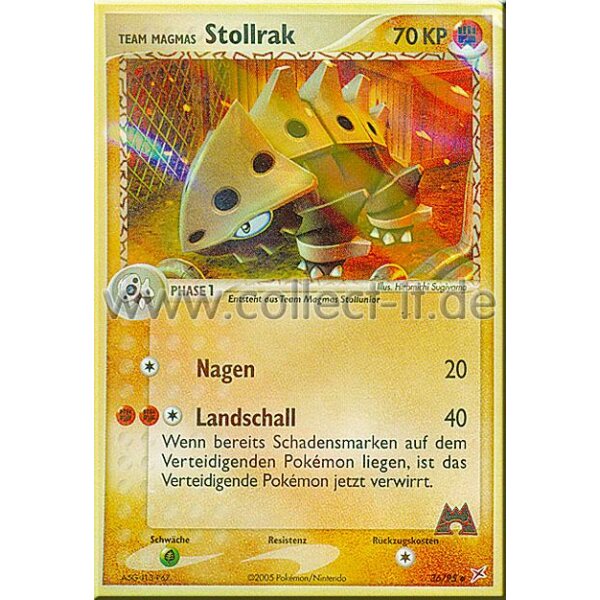 36/95 - Stollrak - Reverse Holo