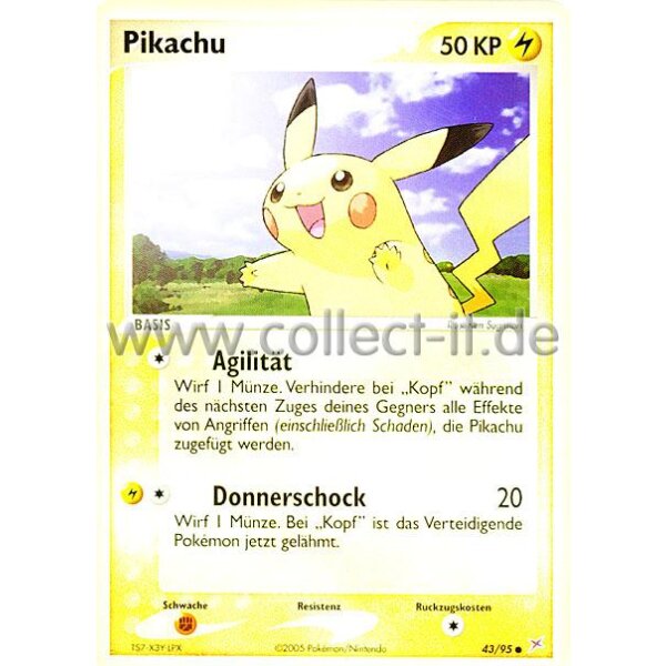 43/95 - Pikachu