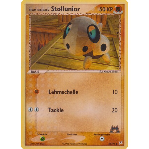 58/95 - Stollunior - Reverse Holo