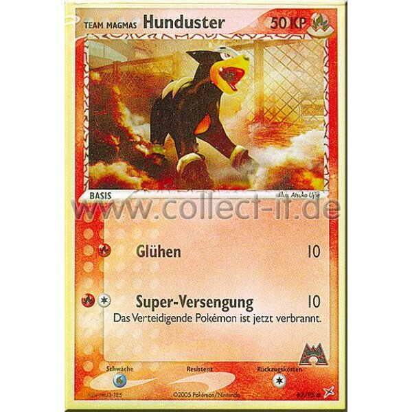 62/95 - Hunduster - Reverse Holo