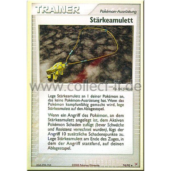 74/95 Stärkeamulett - Reverse Holo