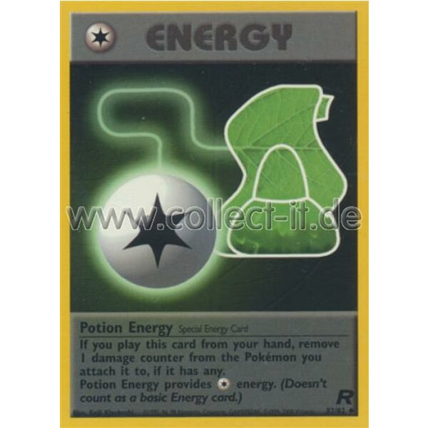 82/82Potion Energy - Team Rocket - Unlimitiert - Englisch