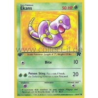 56/82 - Ekans - 1. Edition - Englisch