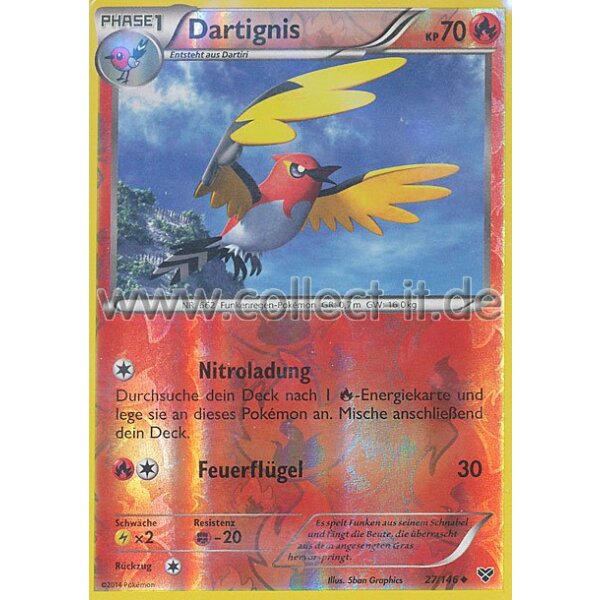 27/146 - Dartignis - Reverse Holo