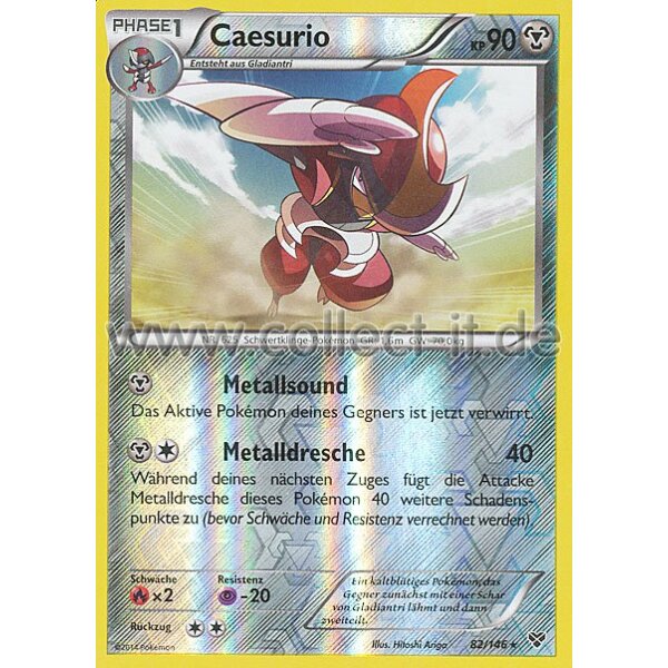 82/146 - Caesurio - Reverse Holo