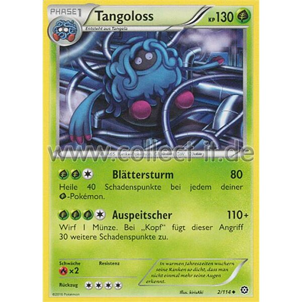 2/114 Tangoloss - XY Dampfkessel