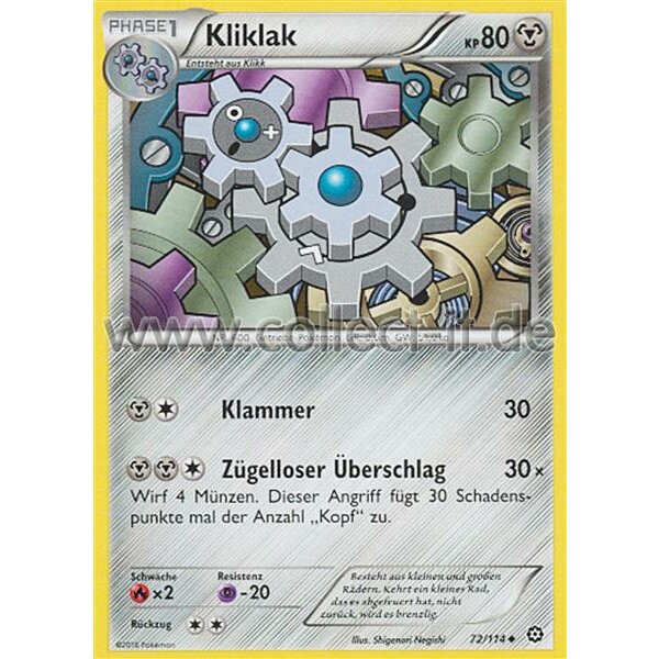 72/114 Kliklak - XY Dampfkessel