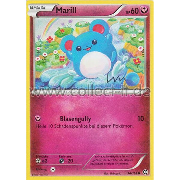 76/114 Marill - XY Dampfkessel