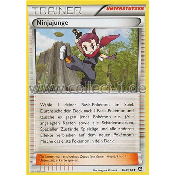 103/114 Ninjajunge - XY Dampfkessel