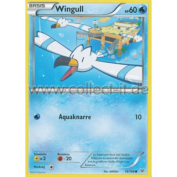 18/108 Wingull | XY Drachenleuchten