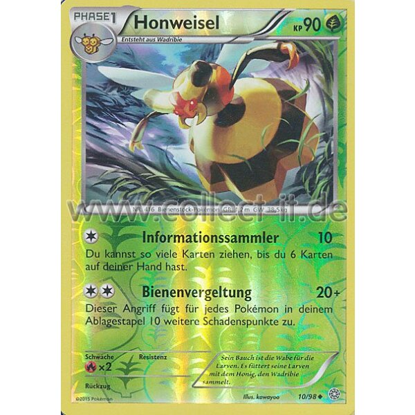 10/98 Honweisel - Reverse Holo | XY Ewiger Anfang