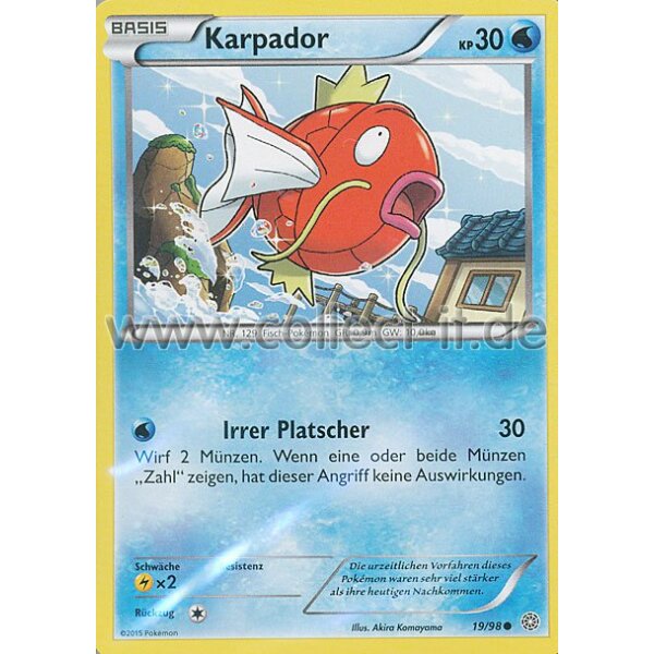 19/98 Karpador | XY Ewiger Anfang