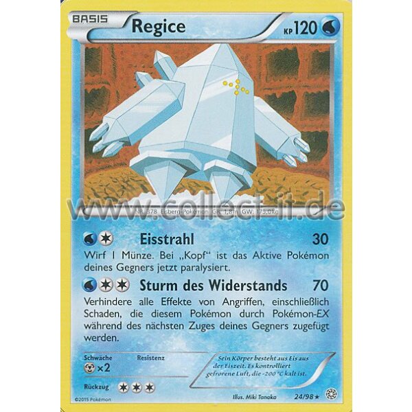 24/98 Regice | XY Ewiger Anfang