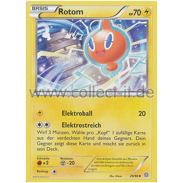 29/98 Rotom | XY Ewiger Anfang