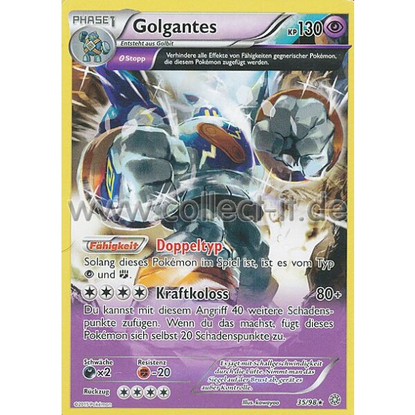 35/98 Golgantes | XY Ewiger Anfang