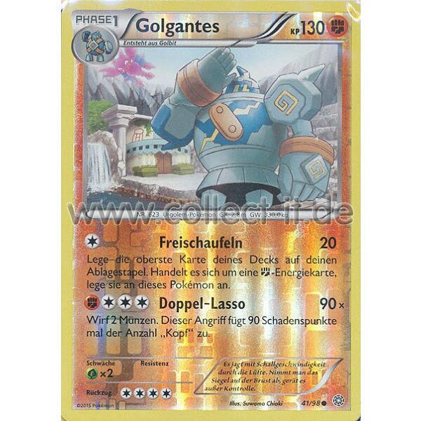 41/98 Golgantes - Reverse Holo | XY Ewiger Anfang