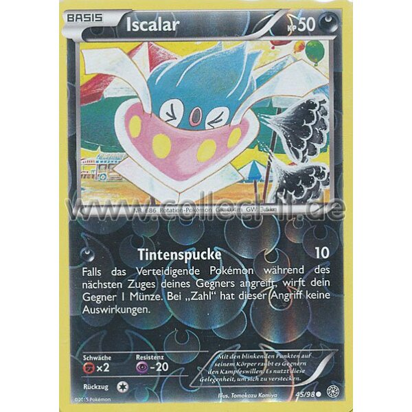 45/98 Iscalar - Reverse Holo | XY Ewiger Anfang