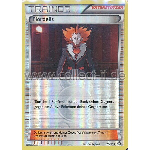 78/98 Flordelis - Reverse Holo | XY Ewiger Anfang