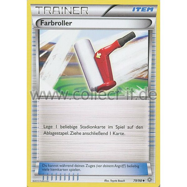 79/98 Farbroller | XY Ewiger Anfang