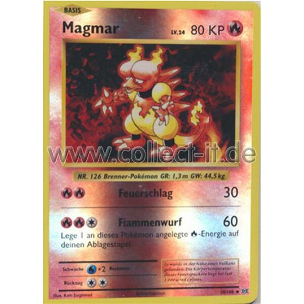 20/108 Magmar - Reverse Holo - Evolution