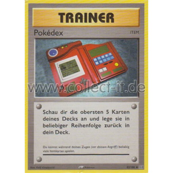 82/108 Trainer - Pokedex - Evolution