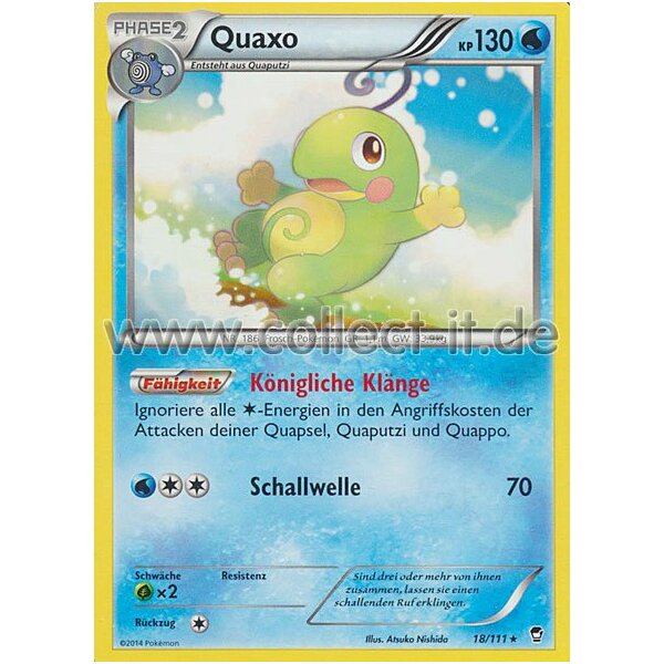 18/111 - Quaxo | XY Fliegende Fäuste