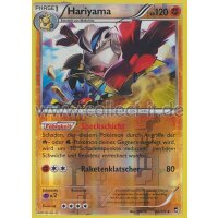 52/111 - Hariyama - Reverse Holo | XY Fliegende Fäuste