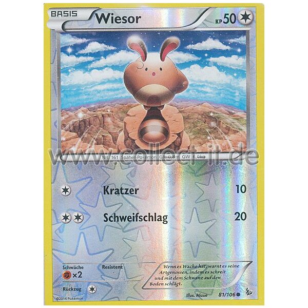 81/106 Wiesor - Reverse Holo