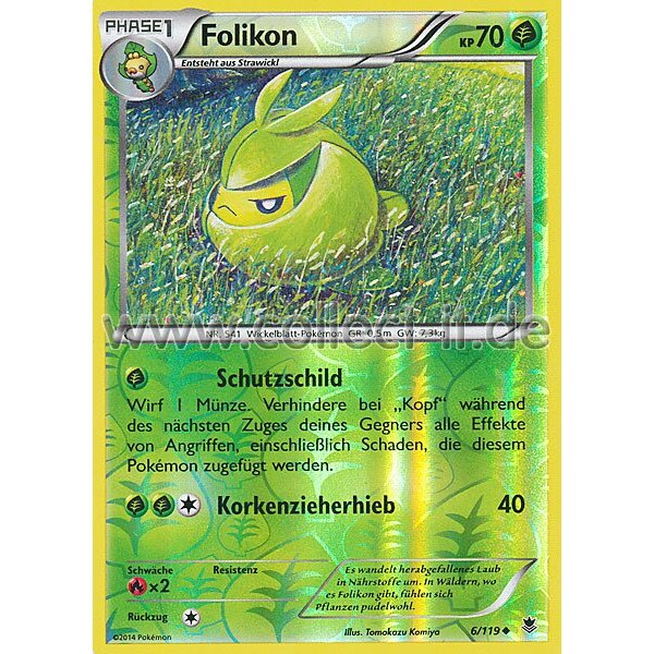 6/119 Folikon - Reverse Holo