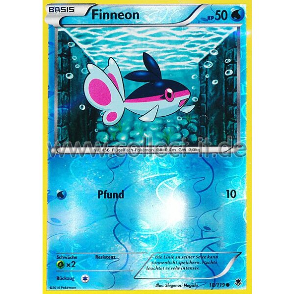 18/119 Finneon - Reverse Holo