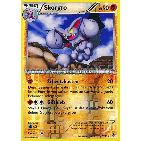 47/119 Skorgro - Reverse Holo