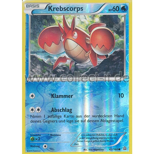 42/160 Krebscorps - Reverse Holo