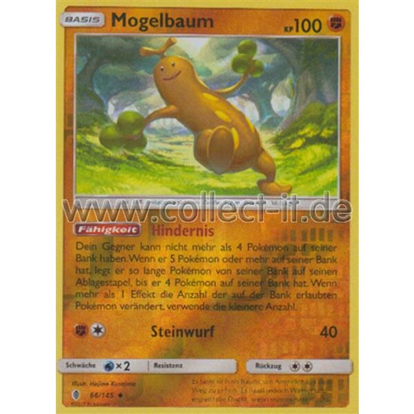 66/145 Mogelbaum - Reverse Holo - Stunde der Wächter