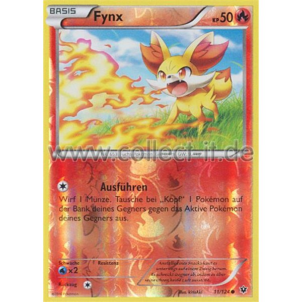 11/124 Fynx - XY - Schicksalsschmiede - Reverse Holo