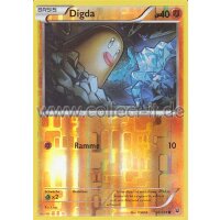 36/124 Digda - XY - Schicksalsschmiede - Reverse Holo