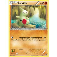 040/124 Larvitar - XY - Schicksalsschmiede