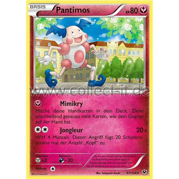 67/124 Pantimos - XY - Schicksalsschmiede