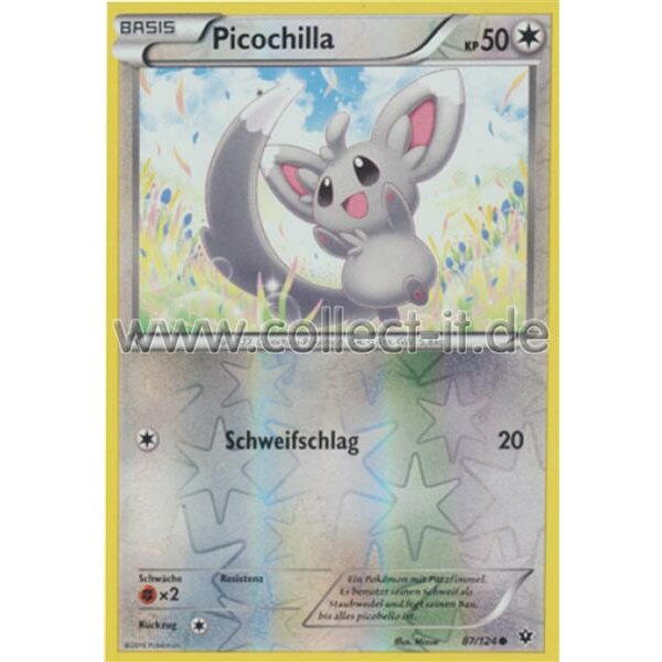 87/124 Picochilla - XY - Schicksalsschmiede - Reverse Holo