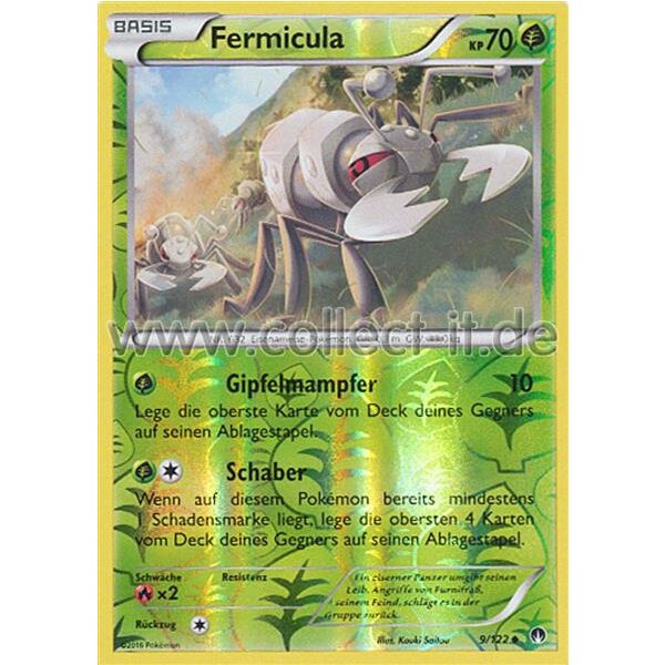 9/122 Fermicula - Turbofieber - Reverse Holo